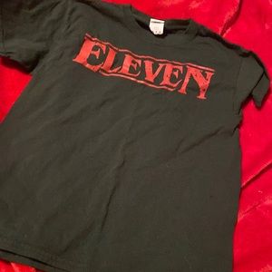 Eleven - Stranger Things, top, shortsleeve, green